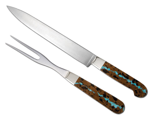 Vein Turquoise Collection Carving Set