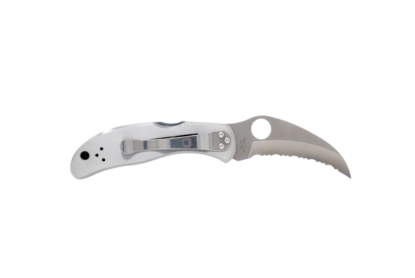 Spyderco Harpy- Bluebird Azurite and Mother of Pearl