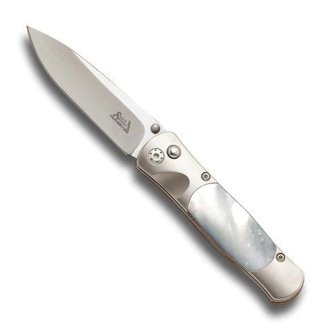 Button Lock Collection - VG-10 - Damasteel – Santa Fe Stoneworks