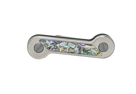 KeyBar- Abalone Select Grade Titanium