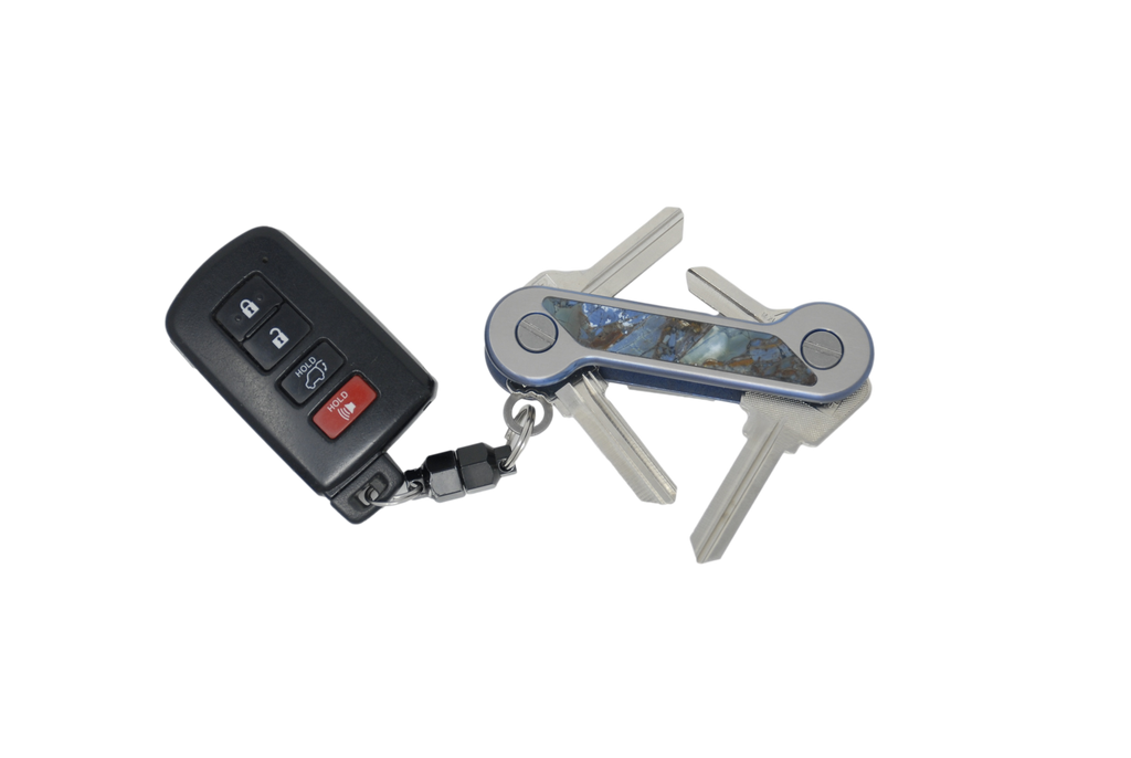 Kin Bar Key Red Color KeyBar- Red Coral Titanium Anodized – Santa Fe Stoneworks