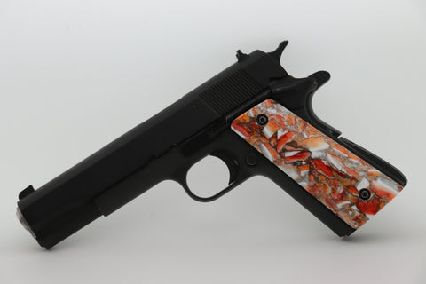 Spiny oyster 1911 grip set full size