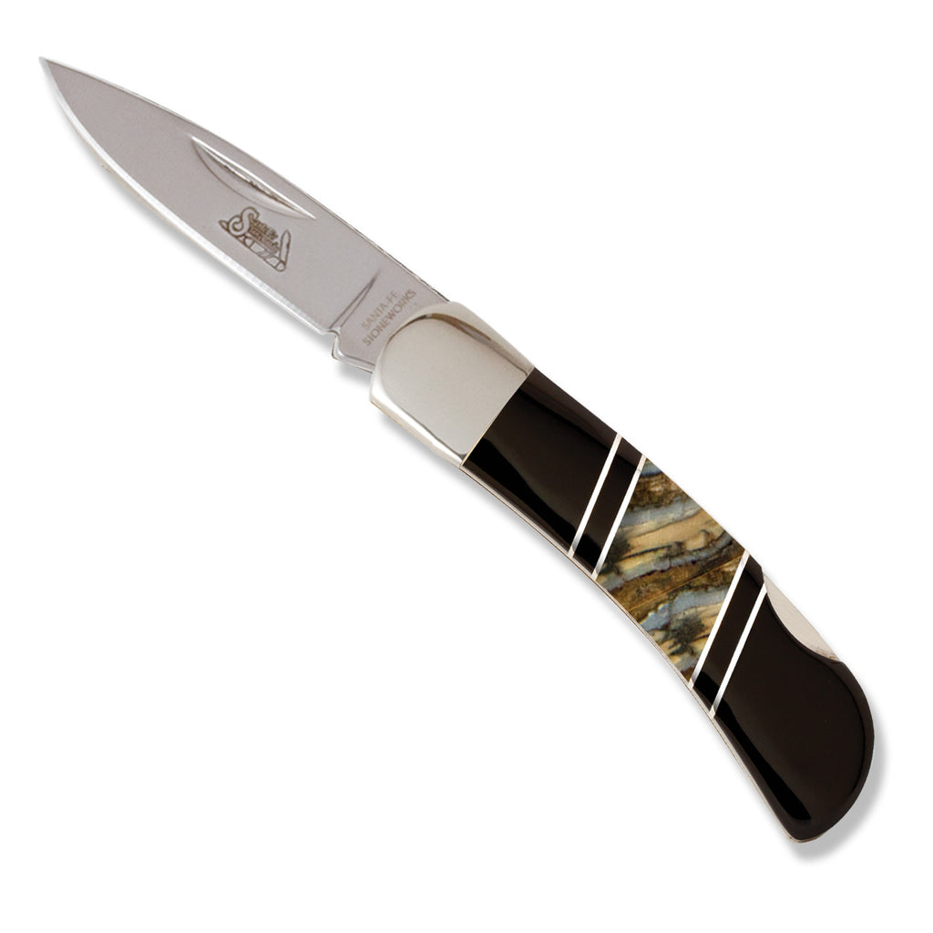 Woolly Mammoth Tooth Jewelry Collection 3" Lockback Knife
