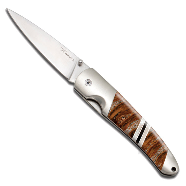 Woolly Mammoth Tooth Collection 4" Linerlock Knife