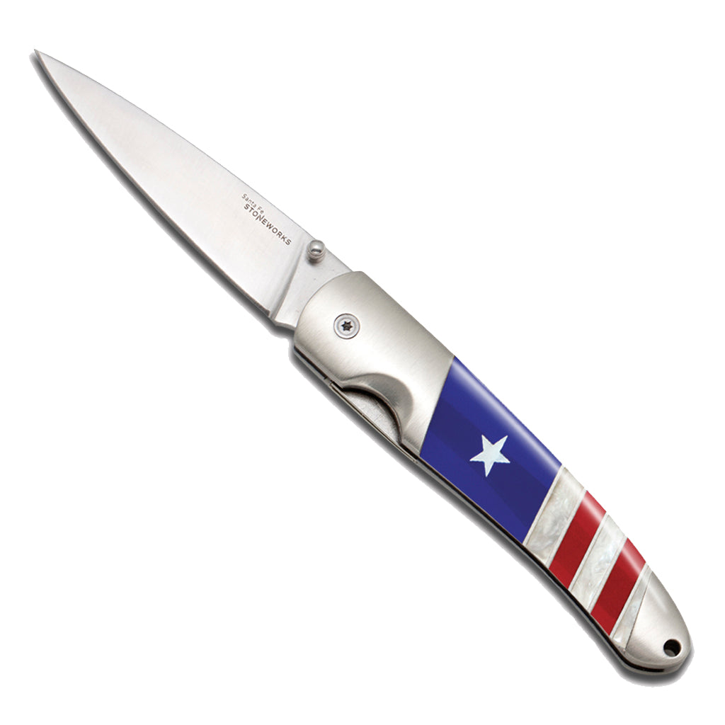 Patriotic Collection 4" Liner Lock Knife with Clip